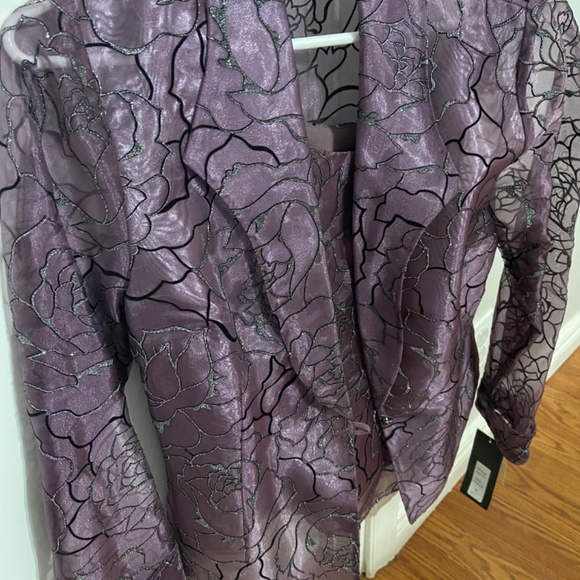 Mother of the bride purple nwt - Picture 4 of 5